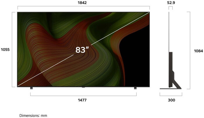 OLED телевизор LG OLED83B5RLA.ARUG - фото 3