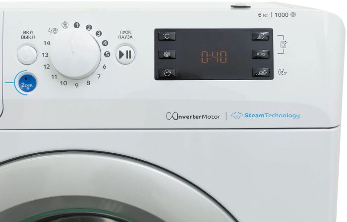 Стиральная машина Indesit BWSA 6109 WSV RU - фото 6
