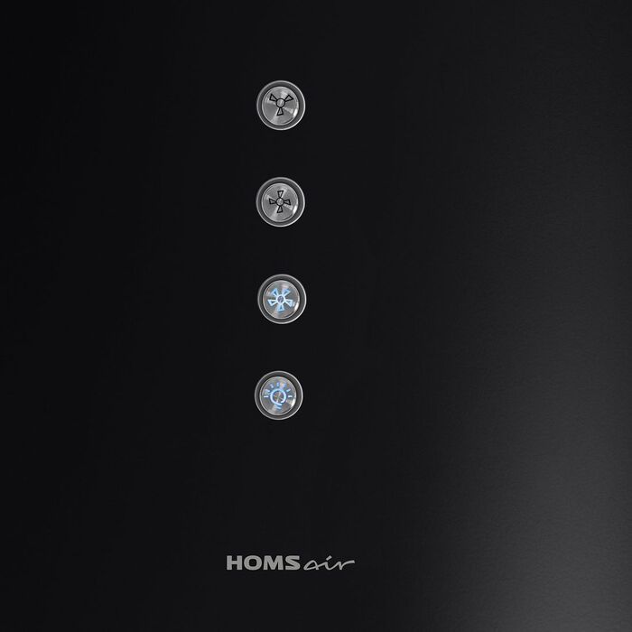 Каминная вытяжка HOMSair SIGMA 39S Wall черный - фото 7