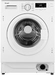 Встраиваемая стиральная машина Weissgauff WMI 6147 Inverter Steam