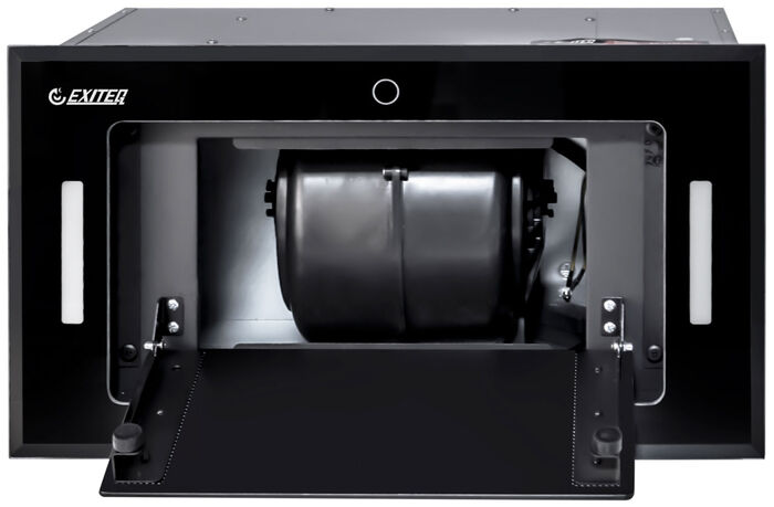 Полновстраиваемая вытяжка Exiteq EX-1236 black - фото 4