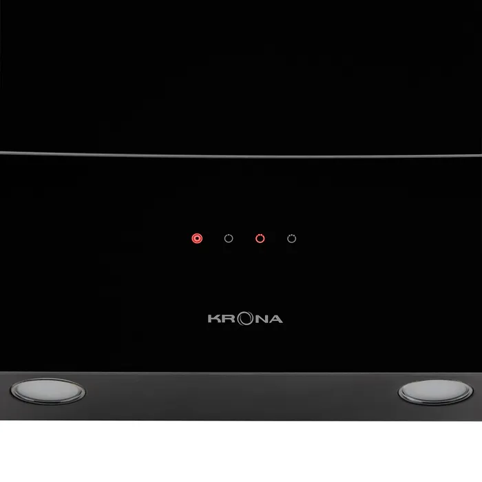 Наклонная вытяжка Krona INGA 600 black sensor - фото 4